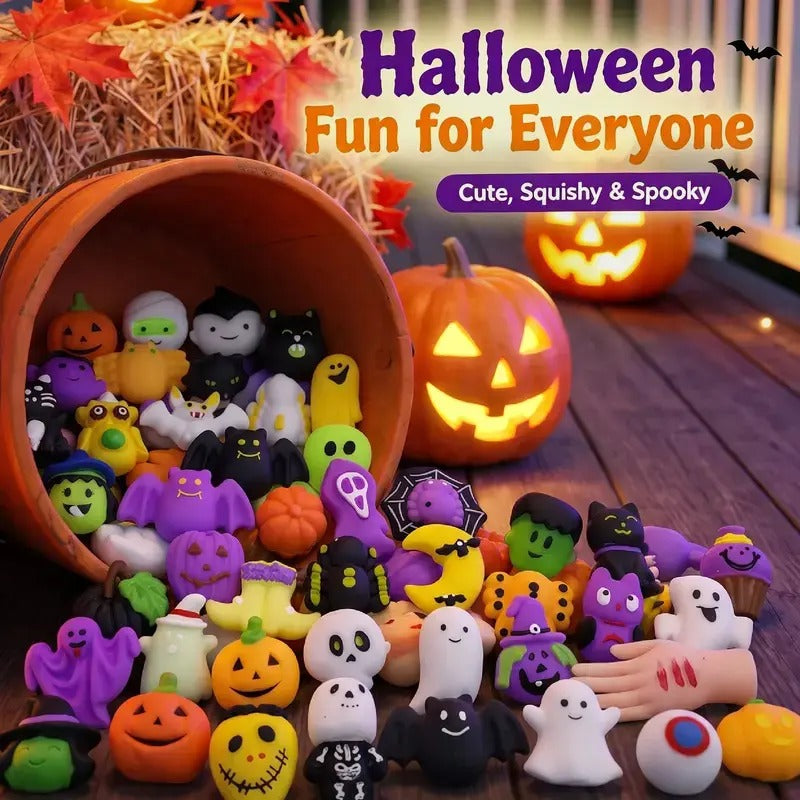 Assorted Halloween Squishy Set