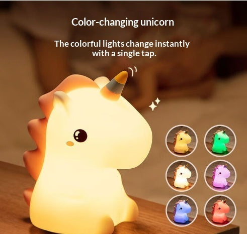 Soft Silicone Pumpkin Night Light – Touch Dimmable Rechargeable Halloween Lamp