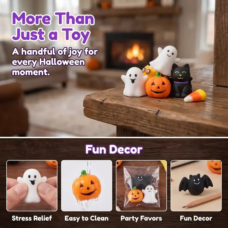 Assorted Halloween Squishy Set