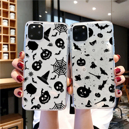Halloween Series Clear Silicone Protective Case