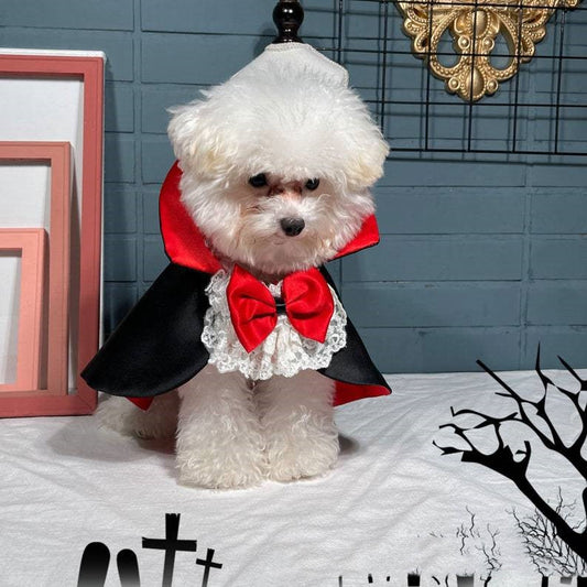 Vampire Cloak Halloween Pet Costume