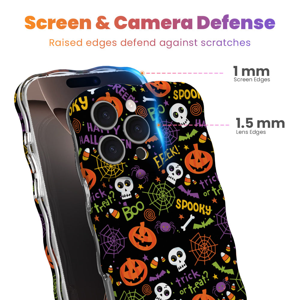 Spooky Wavy Luxe MagSafe Case for iPhone