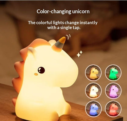 Soft Silicone Pumpkin Night Light â€“ Touch Dimmable Rechargeable Halloween Lamp