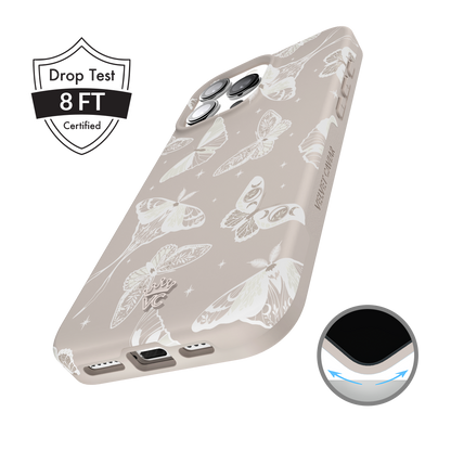 Moonlight Moths iPhone Case