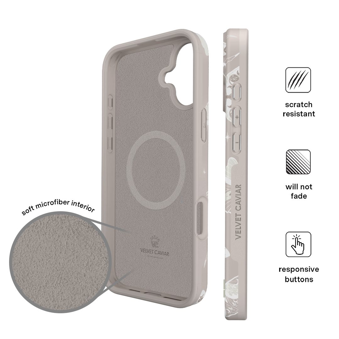 Moonlight Moths iPhone Case