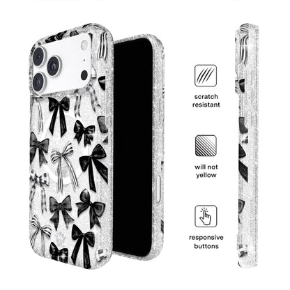 Gothic Bows iPhone Case