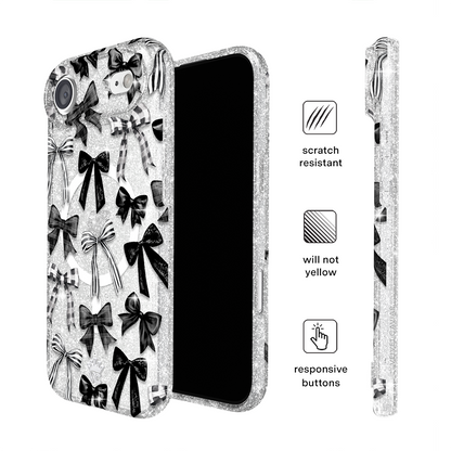 Gothic Bows iPhone Case