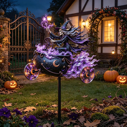 🏍️ Spooky Yard Upgrade – BikerSpooky™ Halloween Windmill | Limited-Time Deal 🎃