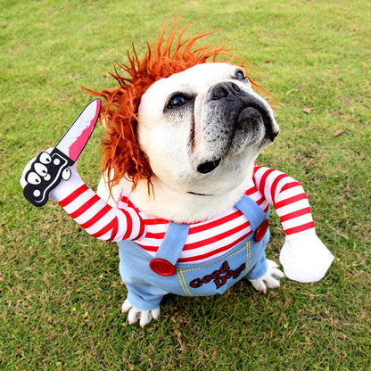 Halloween Pet Costume Pet Dog Funny Clothes Adjustable Dog