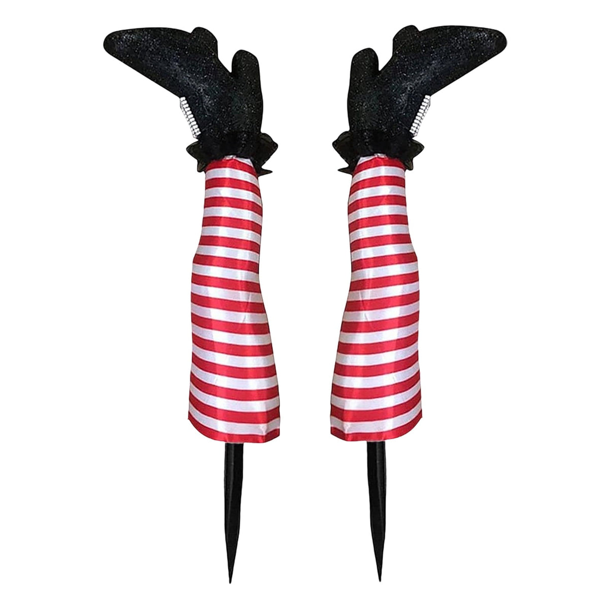 Halloween Decorations Outdoor Witch Legs Yard Stakes, 18.5" Witch Halloween Graveyard Lawn, Yard, Prop and Patio Decorations