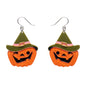 Witch O'Lantern Drop Earrings