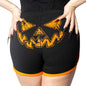 Pumpkin Trick Or Treat Women's Booty Shorts