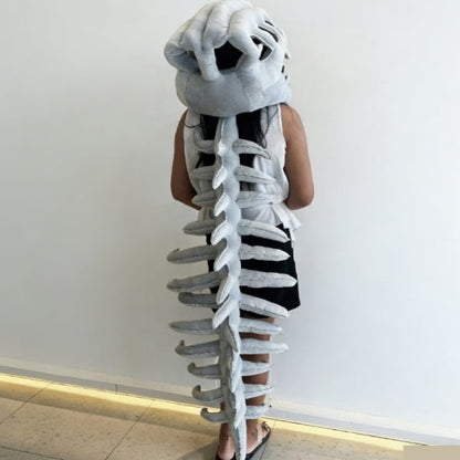 Dinosaur Plush Exoskeleton Costume | Kids & Adult Halloween Outfit-377