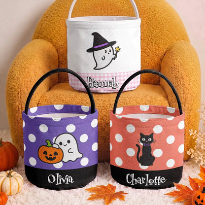 Halloween Boo Crew - Personalized Trick Or Treat Bag