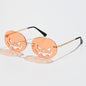Rimless Pumpkin Sunglasses