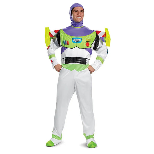 Space Ranger Hero Adult Halloween Costume Set
