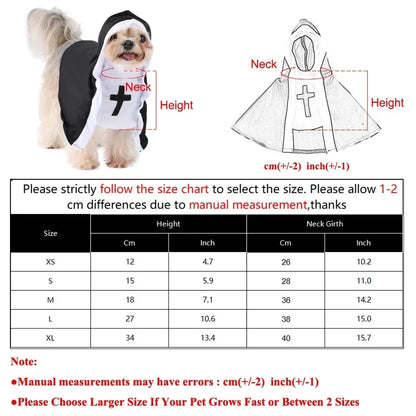 Cat & Dog Halloween Costume - Costume Dress for Pets