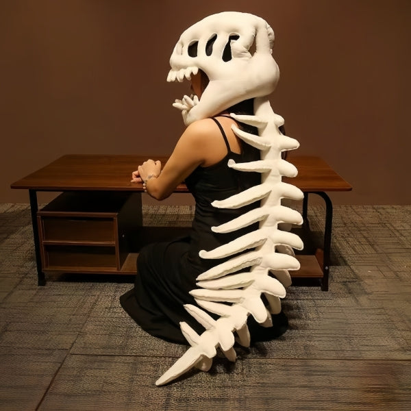 Dinosaur Plush Exoskeleton Costume | Kids & Adult Halloween Outfit-377