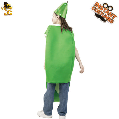 Adult Halloween Cucumber Costume For Couples And Families