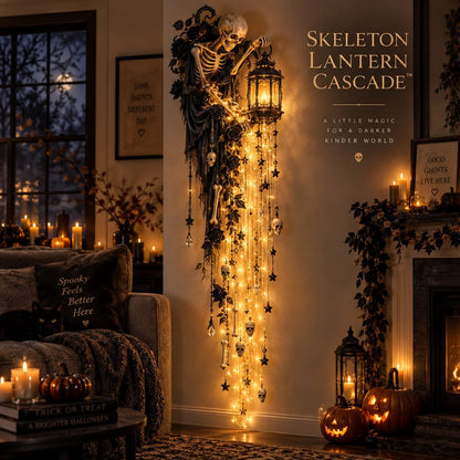 ✨ Limited-Time 51% OFF | Elegant Halloween Cascade Wall Lights – Gothic Glow for Your Home