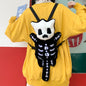 Adorable Mini Skeleton Plush Backpack - Perfect for Fun Adventures!