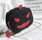 Jack-O-Lantern Pumpkin Crossbody Bag